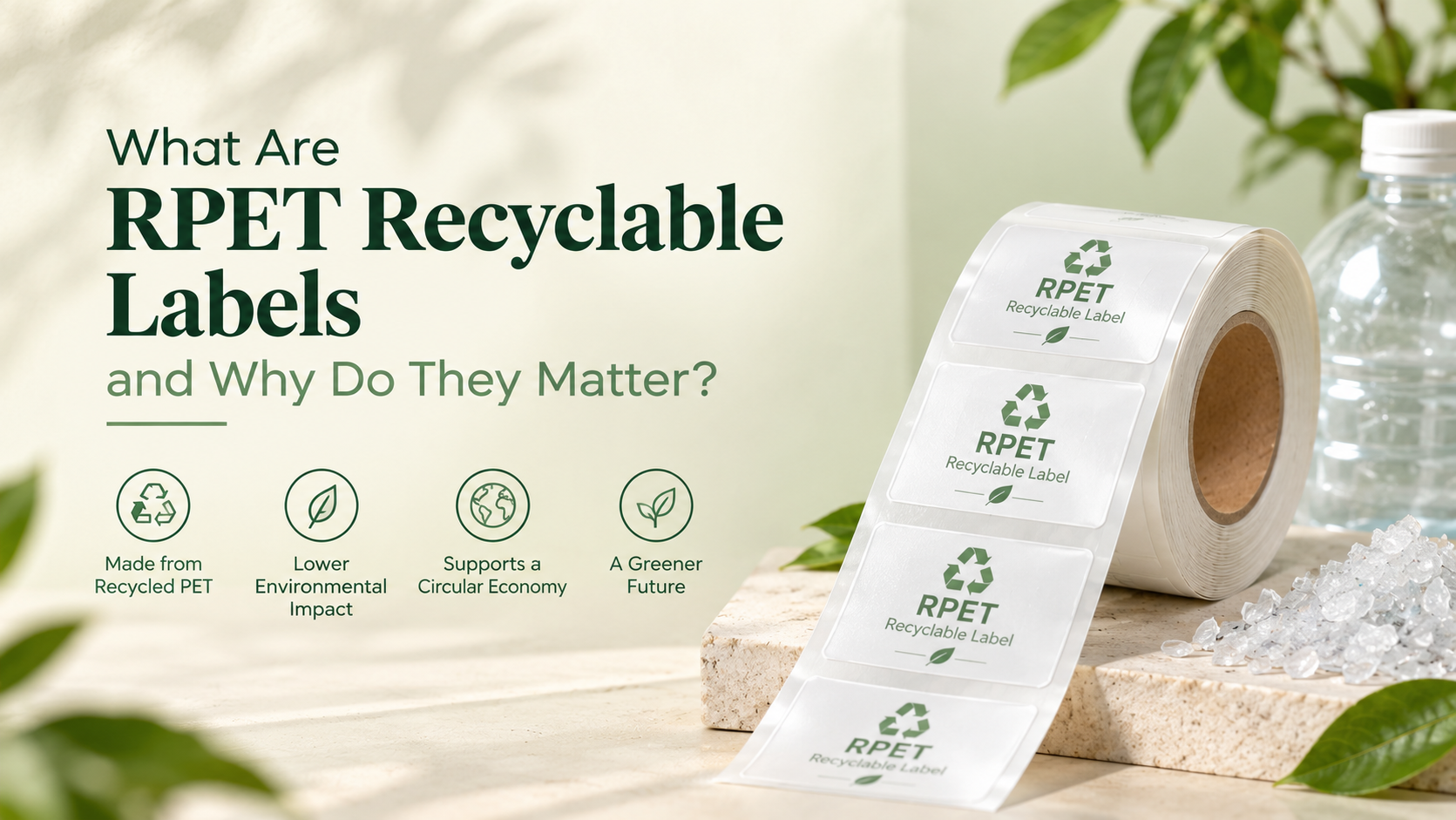 Paper vs plastic Sustainable-label